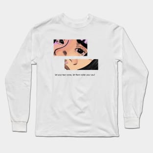 sad girl Long Sleeve T-Shirt